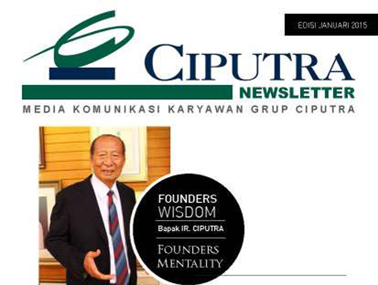 NEWSLETTER JANUARI 2015