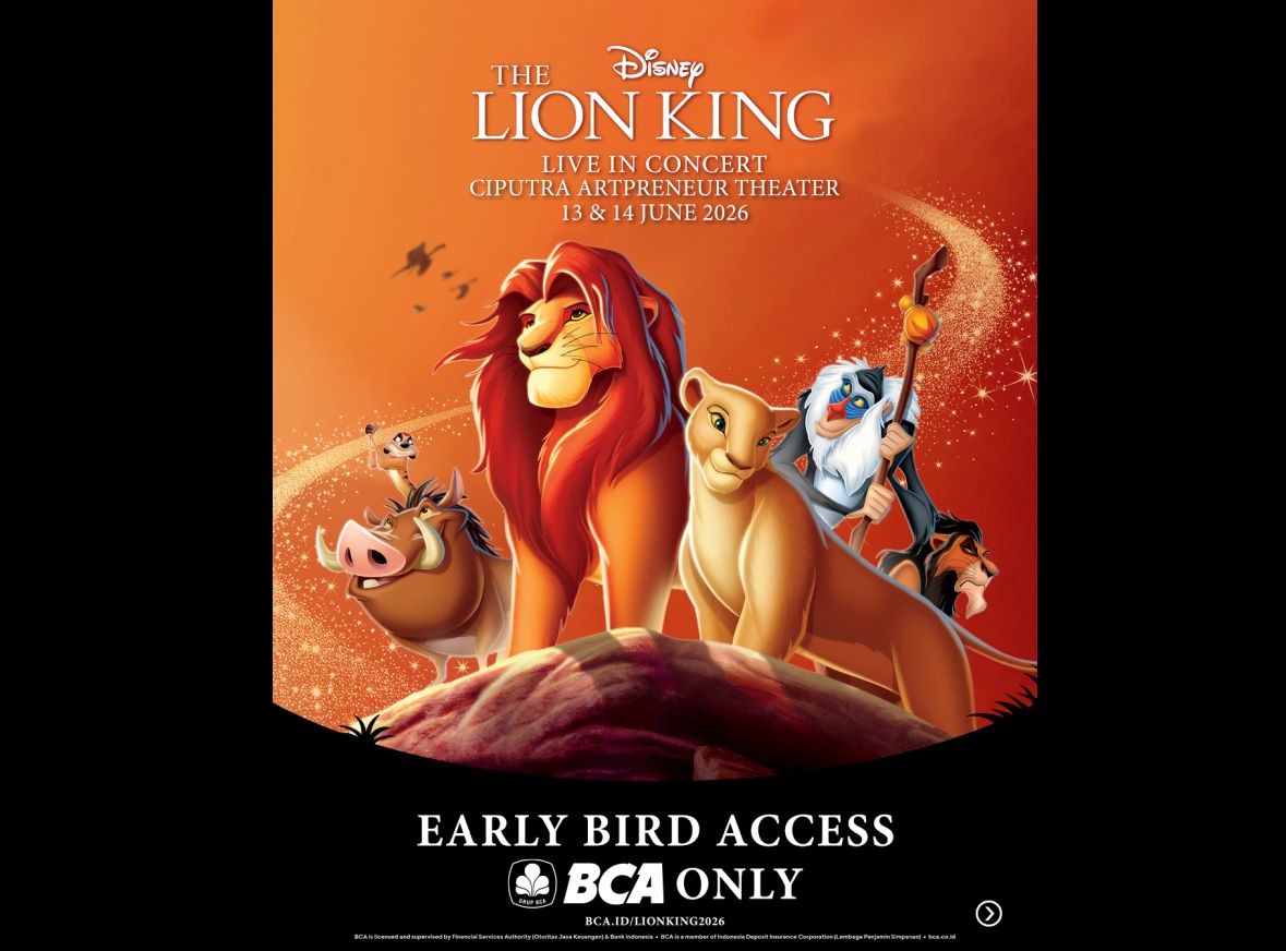 Disney’s “The Lion King” Live in Concert at Ciputra Artpreneur Jakarta